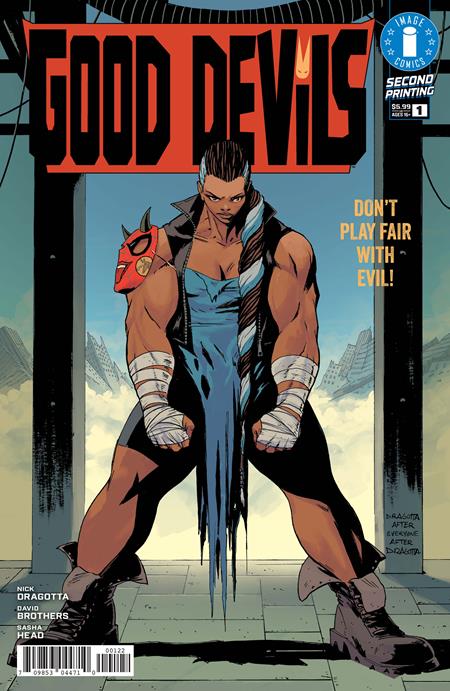 GOOD DEVILS DONT PLAY FAIR WITH EVIL (ONE SHOT) 2ND PRINTING CVR C INC 1:25 NICK DRAGOTTA ABSOLUTE TRADE DRESS HOMAGE VAR