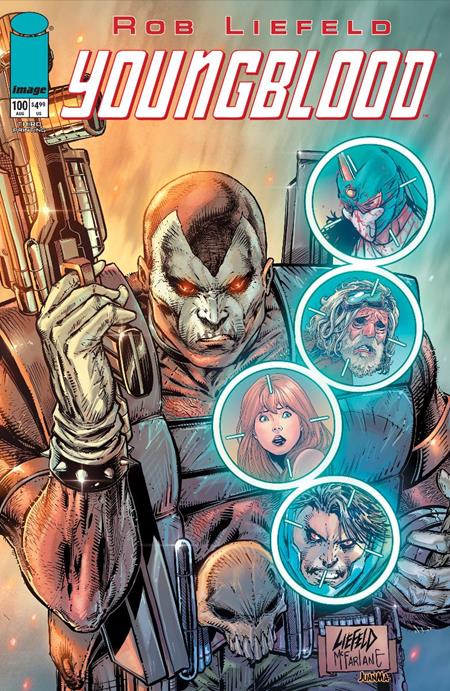 YOUNGBLOOD #100 3RD PRINTING CVR A ROB LIEFELD IMAGE