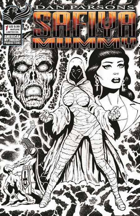DAN PARSONS SAFIYA MUMMY #1 CVR C DAN PARSONS LIMITED EDTION VAR