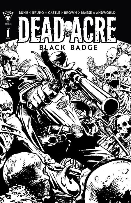 DEAD ACRE #1 CVR E INC 1:40 NATHAN GOODEN B&W VAR