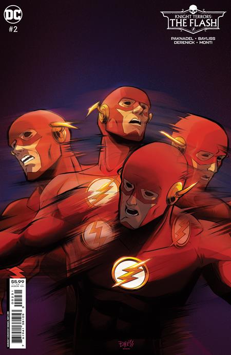 KNIGHT TERRORS THE FLASH #2 (OF 2) CVR C DANIEL BAYLISS CARD STOCK VAR