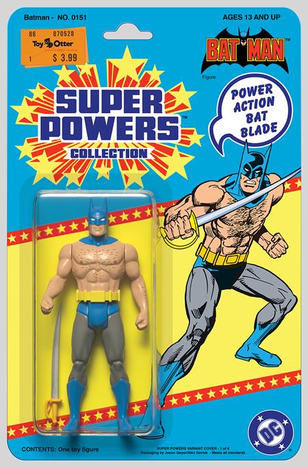 BATMAN #151 CVR D JASON GEYER & ALEX SAVIUK DC SUPER POWERS CARD STOCK VAR (ABSOLUTE POWER)