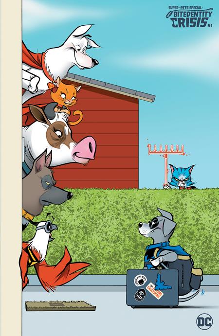 SUPER-PETS SPECIAL BITEDENTITY CRISIS #1 (ONE SHOT) CVR D INC 1:25 GUSTAVO DUARTE CARD STOCK VAR
