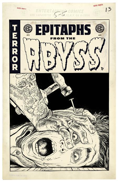 EC EPITAPHS FROM THE ABYSS #2 CVR D INC 1:20 ADAM POLLINA BLACK & WHITE VAR