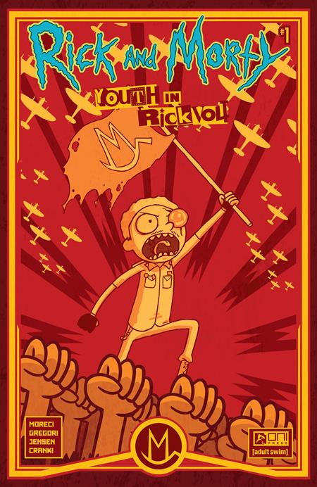 RICK AND MORTY YOUTH IN RICKVOLT #1 CVR C INC 1:10 WARREN WUCINICH VAR