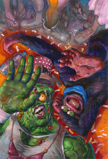 TOXIE TEAM UP #3 (OF 5) CVR C FRED HARPER EXCLUSIVE TRADING CARD BY GREG SCOTT VAR
