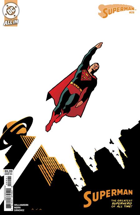 SUPERMAN #29 CVR B DAVID AJA CARD STOCK VAR