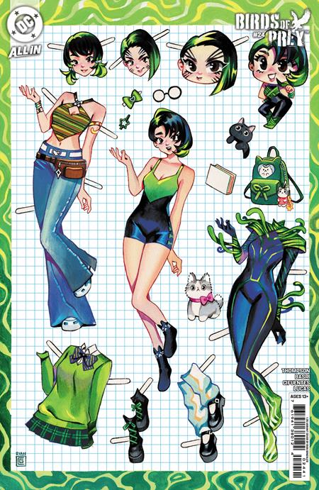 BIRDS OF PREY #24 CVR E INC 1:25 RIAN GONZALES CARD STOCK VAR