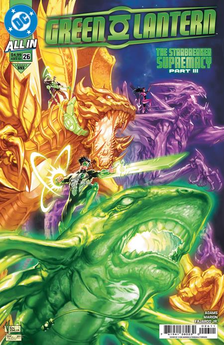 GREEN LANTERN #26 CVR A V KEN MARION CONNECTING (STARBREAKER SUPREMACY)