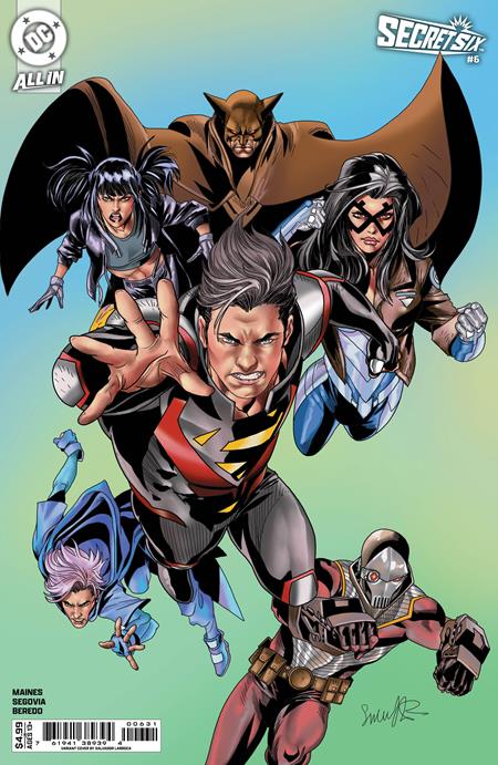 SECRET SIX #6 (OF 6) CVR C SALVADOR LARROCA CARD STOCK VAR