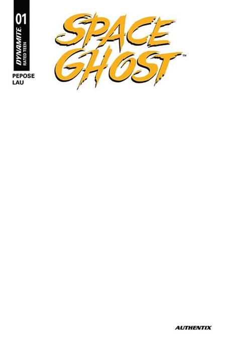 SPACE GHOST (2025) #1 CVR J BLANK AUTHENTIX