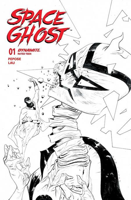 SPACE GHOST (2025) #1 CVR N 10 COPY INCV LEE LINE ART