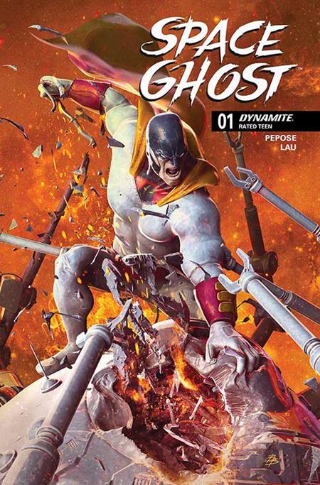SPACE GHOST (2025) #1 CVR ZA INC 1:10 FRANCESCO MATTINA FOC BONUS FOIL VAR