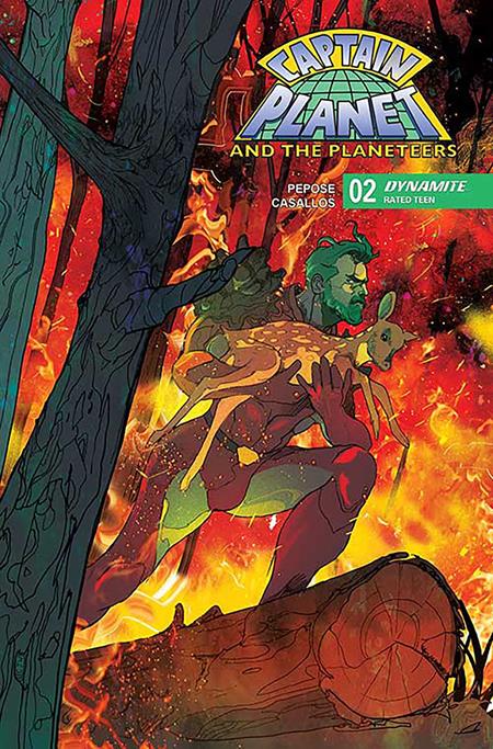 CAPTAIN PLANET #2 CVR C CHRISTIAN WARD VAR