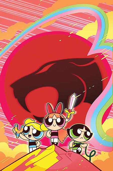 THUNDERCATS POWERPUFF GIRLS #1 CVR H PAULINA GANUCHEAU HOLOFOIL PREMIUM VAR