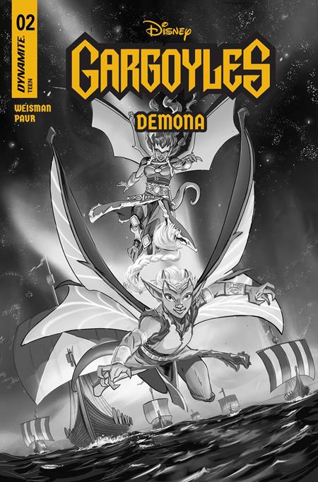 GARGOYLES DEMONA #2 CVR G 10 COPY INCV PAUR LINE
