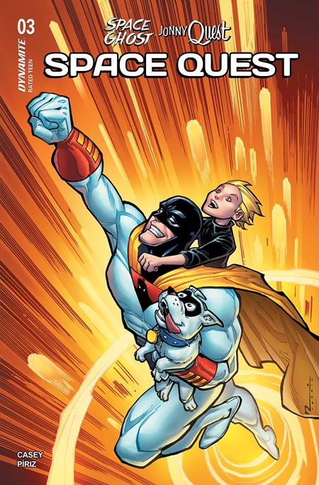 SPACE GHOST JONNY QUEST SPACE QUEST #3 CVR E HARDIN