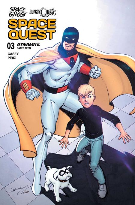 SPACE GHOST JONNY QUEST SPACE QUEST #3 CVR H 10 COPY INCV BAGLEY ORIGINAL