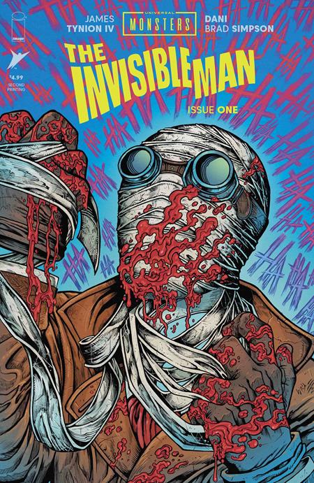 UNIVERSAL MONSTERS THE INVISIBLE MAN #1 (OF 4) 2ND PRINTING
