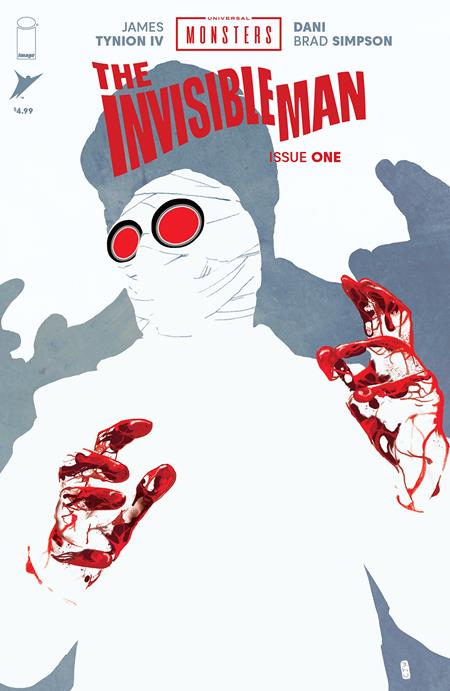 UNIVERSAL MONSTERS THE INVISIBLE MAN #1 (OF 4) CVR G INC 1:100 CHRISTIAN WARD FOIL VAR