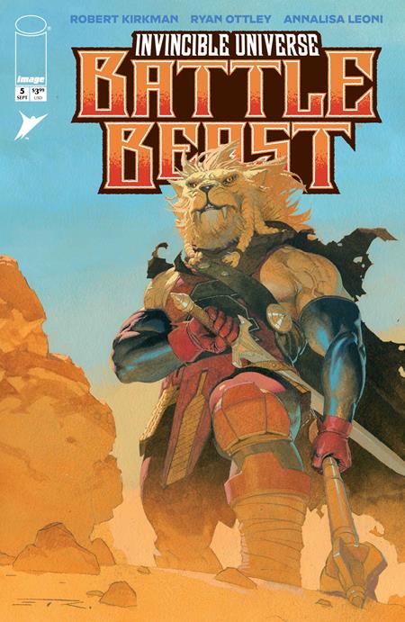INVINCIBLE UNIVERSE BATTLE BEAST #5 CVR F INC 1:100 ESAD RIBIC VAR