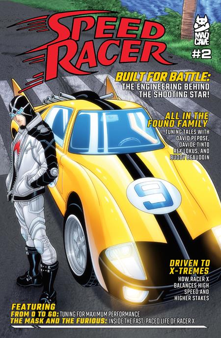 SPEED RACER #2 CVR C 10 COPY CHRIS BATISTA CAR MAGAZINE HOMAGE VAR
