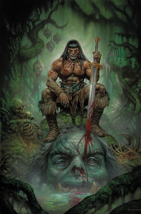 CONAN THE BARBARIAN #23 CVR G FOC GREG STAPLES GLOW IN THE DARK VAR