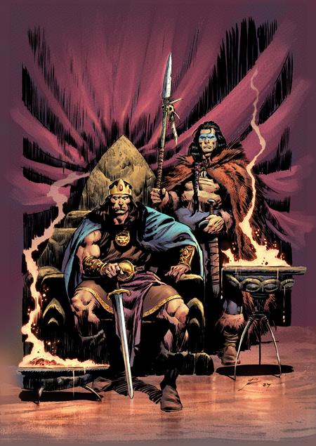 CONAN THE BARBARIAN SCOURGE OF THE SERPENT #1 (OF 4) CVR H ROBERTO DE LA TORRE VIRGIN VAR