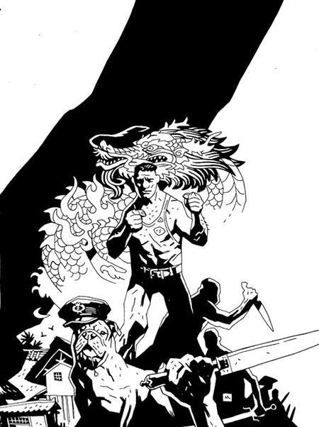 SAVAGE SWORD OF CONAN #10 CVR D FOC MIKE MIGNOLA B&W INKS VAR