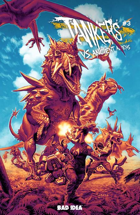 TANKERS VS ANCIENT ALIENS # 3 (OF 4) CVR B LEWIS LAROSA VAR
