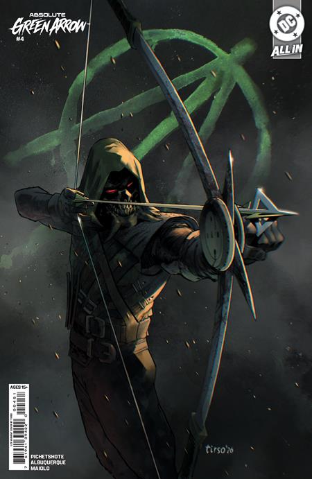 ABSOLUTE GREEN ARROW #4 (OF 6) CVR E INC 1:25 TIRSO CONS CARD STOCK VAR