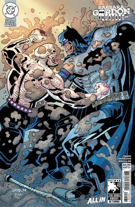 BARBARA GORDON BREAKOUT #4 CVR F KLAUS JANSON & FRANK MILLER DARK KNIGHT RETURNS 40TH ANNIVERSARY CARD STOCK VAR