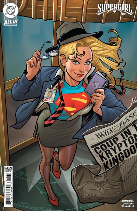 SUPERGIRL #16 CVR D JOE QUINONES CARD STOCK VAR (KINGDOM OF ZOD)