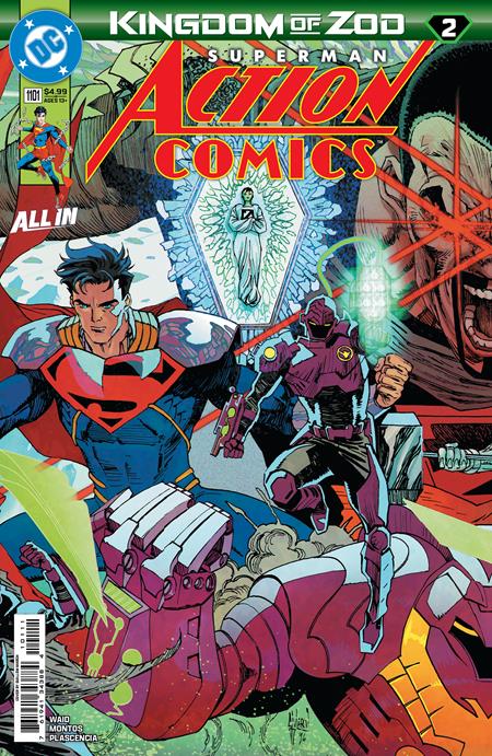 ACTION COMICS #1101 CVR A GUILLEM MARCH CONNECTING (KINGDOM OF ZOD)