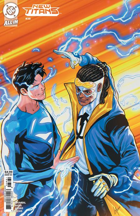 NEW TITANS #38 CVR C LUCAS MEYER CARD STOCK VAR