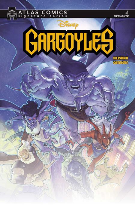GARGOYLES #1 (2026) CVR G MEGHAN HETRICK ATLAS EDITION SIGNED BY GREG WEISMAN VAR