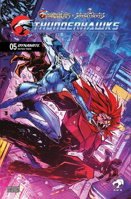 THUNDERCATS X SILVERHAWKS THUNDERHAWKS #5 CVR A IVAN TAO