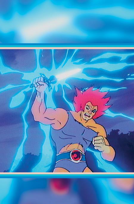 THUNDERCATS X SILVERHAWKS THUNDERHAWKS #5 CVR F INC 1:10 ANIMATION ART VIRGIN VAR