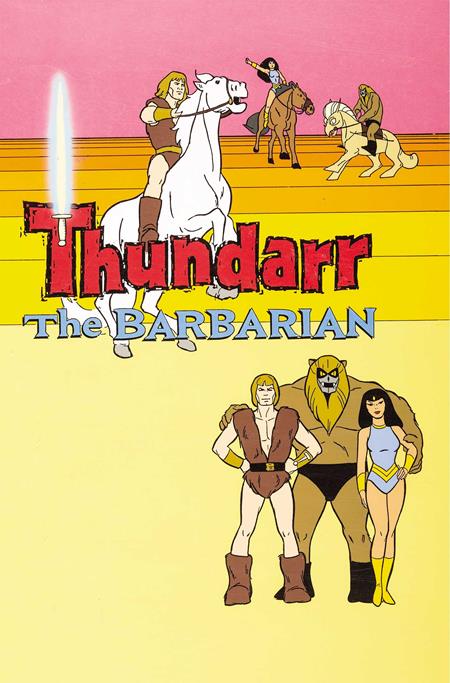 THUNDARR THE BARBARIAN #6 CVR M INC 1:7 JACK KIRBY MODEL SHEET VIRGIN VAR