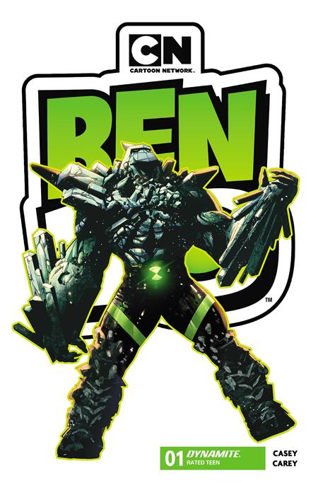 BEN 10 #1 4TH PRINTING CVR A ROBERT CAREY