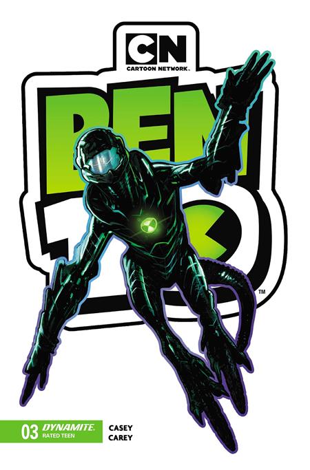 BEN 10 #3 2ND PRINTING CVR A ROBERT CAREY