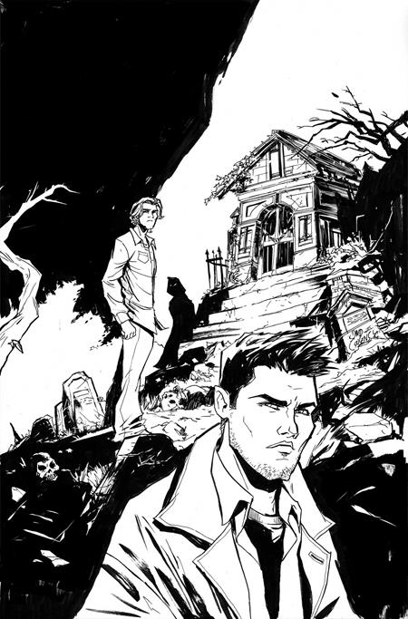 SUPERNATURAL #10 CVR L INC 1:5 DAVID COUSENS LINE ART VIRGIN VAR