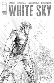 WHITE SKY #6 CVR C JP MAVINGA B&W VAR