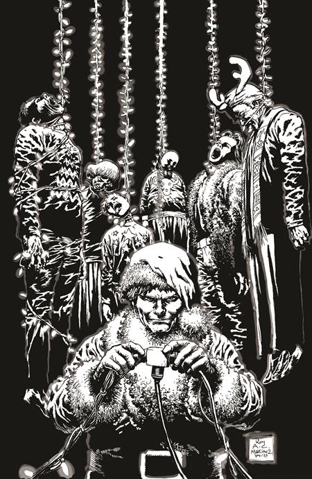 SILENT NIGHT DEADLY NIGHT DARK WINTER #2 (OF 2) CVR E ROY ALLAN MARTINEZ B&W LIMITED EDITION VAR