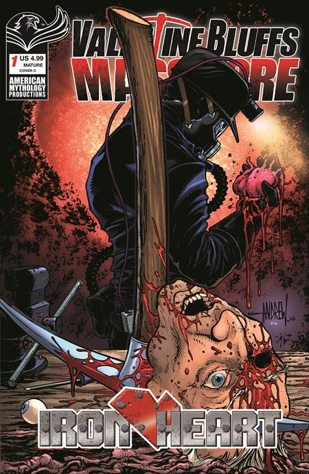 VALENTINE BLUFFS MASSACRE IRON HEART #1 (OF 2) CVR C ANDREW MANGUM VAR
