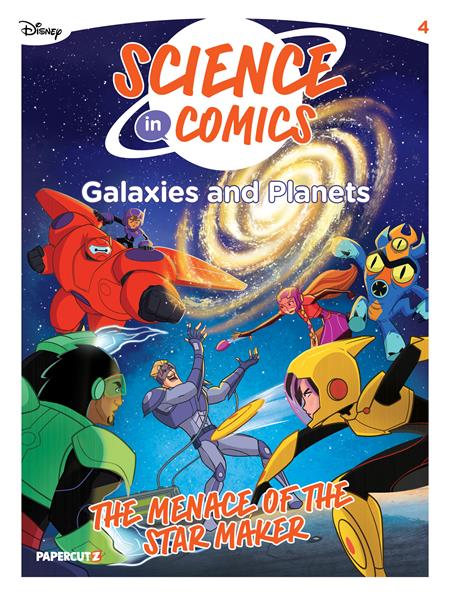 DISNEY SCIENCE IN COMICS HC GALAXIES AND PLANETS