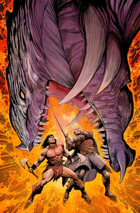 CONAN AND DRAGONERO #4 (OF 7) CVR C PATCH ZIRCHER VIRGIN CARDSTOCK VAR