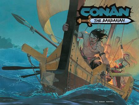 CONAN THE BARBARIAN #34 CVR G ESAN RIBIC WRAPAROUND CARDSTOCK VAR