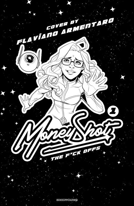 MONEY SHOT THE F* OFFS #1 (OF 5) CVR J FLAVIANO NSFW BLACK BAG VAR