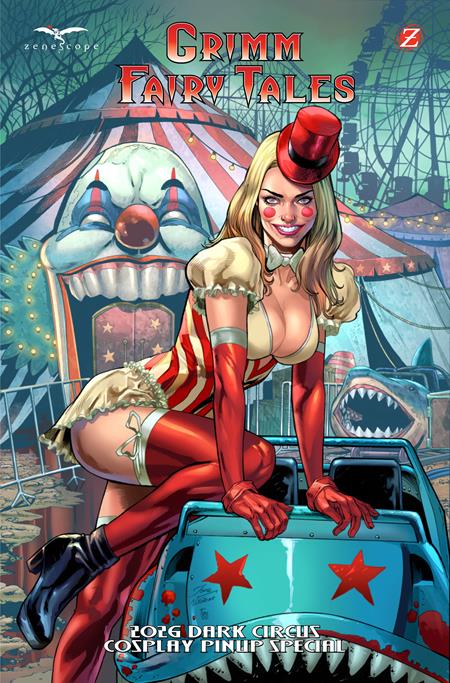 Grimm Fairy Tales: Dark Circus Cosplay Pin Up Book Cover A